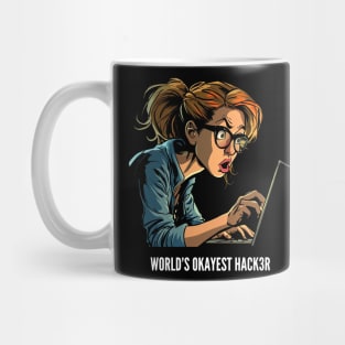 World's Okayest Hacker v3 Mug